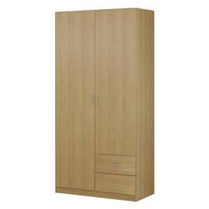 ESO 2-türiger Kleiderschrank 11521 Buche