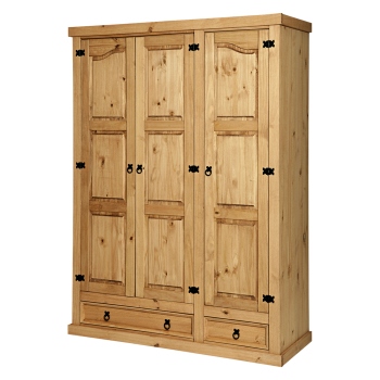 3-türiger Kleiderschrank CORONA wax 162818