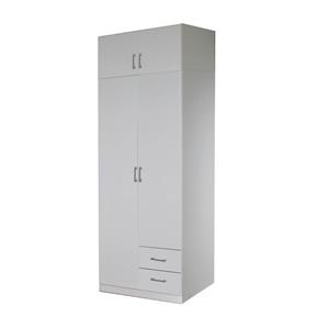 ESO 2-türiger Kleiderschrank 21521 weiß