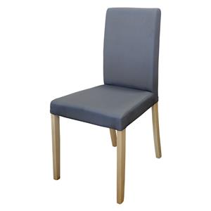 PRIMA Stuhl grau/helle Beine