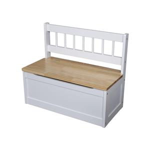 Kinderbank weiß/lackiert
