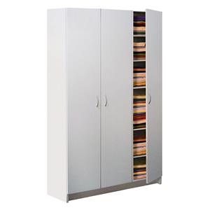 Dreitüriger Kleiderschrank JUMBO 316 weiß