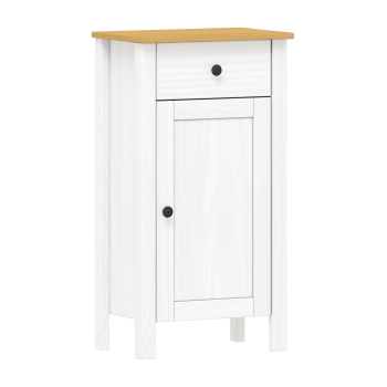 PORTO Schrank weiß/buche