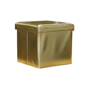 Sitzaufbewahrungsbox gold