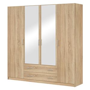 ESO 4-türiger Kleiderschrank 51540 Eiche