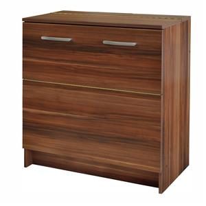 Bettzeugschrank 60145 Nussbaum