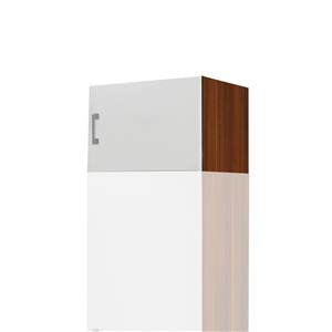 ESO 1 Türaufsatz 61515 nussbaum/weiß