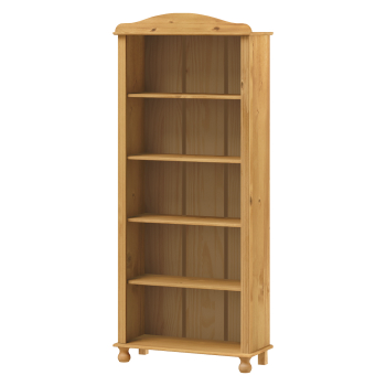 Bücherregal 8048V massiv Wachs