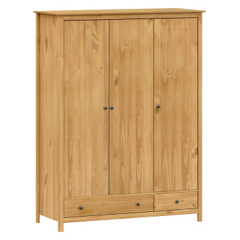 3-türiger Kleiderschrank TORINO wax