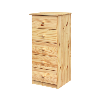 Schmale Kommode mit 5 Schubladen 829