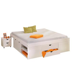 Multifunktionelles Doppelbett KLASA weiß 180x200