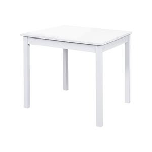 Esstisch 8842B weiß lackiert