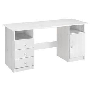 PC-Schreibtisch 8847B Lack-weiß