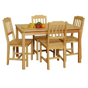Tisch + 4 Stühle 8849 Lack