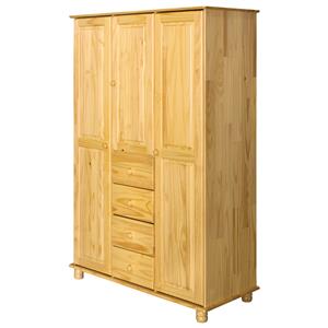 3-türiger Kleiderschrank 8851 Lack
