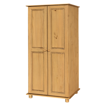 2-türiger Kleiderschrank 8860 Wachs