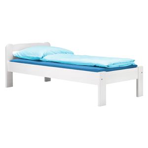 Einzelbett MAX 2 - 90x200 weißer Lack