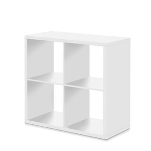 Bücherregal MAX 4 cube weiß