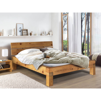 Doppelbett CURBY 180x200 Massivholz