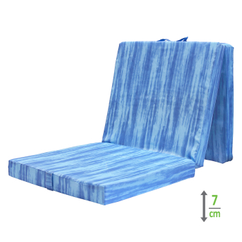 Klappmatratze THOMMY 60x190 blau